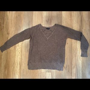 Tan American Eagle Medium Sweatshirt